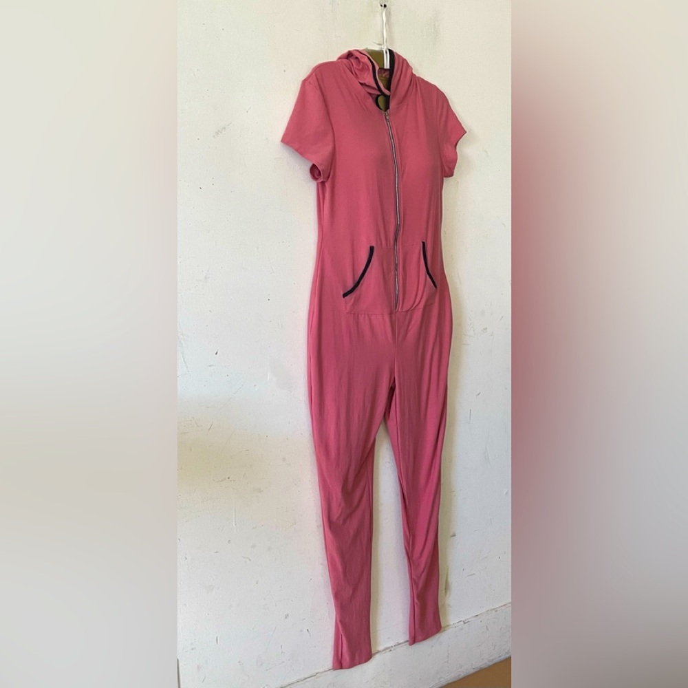 Hooded jumpsuit ,L